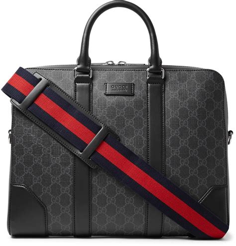 sacoche ordinateur gucci|Gucci briefcase for men.